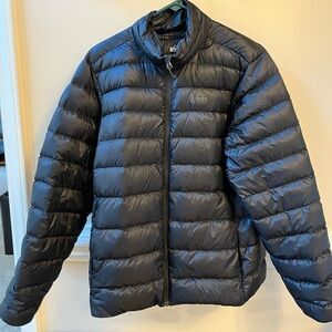 REI black puffer jacket